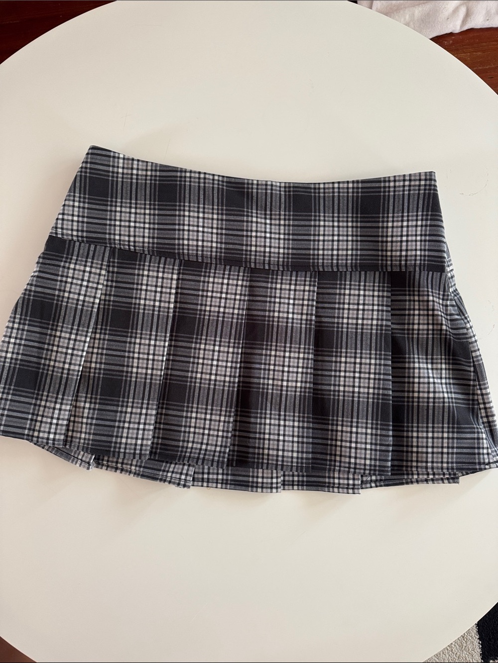 forever 21 plaid miniskirt